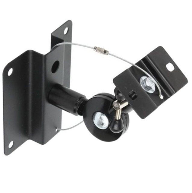 Lautsprecherhalterung Wand/Decke, max.15kg, Schwarz Lautsprecherhalterung Wand/Decke, max.15kg, Schwarz