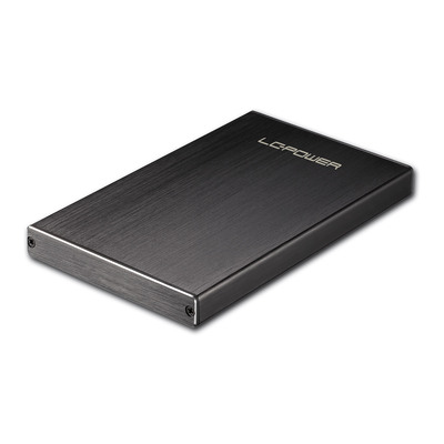 LC-Power LC-25U3-Becrux-C1, externes 2,5 USB 3.2-Gen.2-USB-C-Festplattengehäuse (Produktbild 1)