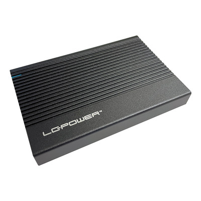 LC-Power LC-25U3-C externes 2,5 USB-C-Festplattengehuse, USB 3.2-Gen.2x1, schwarz