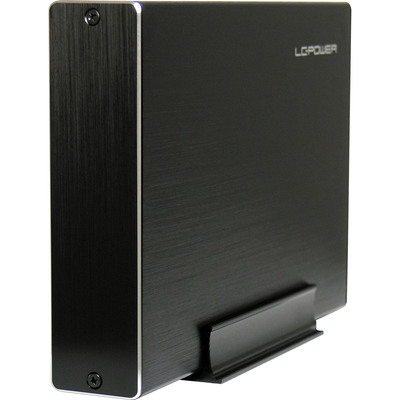 LC-Power LC-35U3-Becrux, externes 3,5-SATA-Gehäuse, USB 3.0, Alu, schwarz