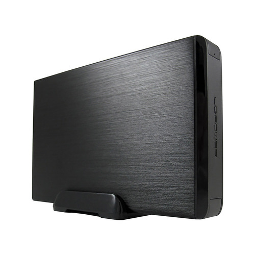 LC-Power LC-35U3-Hydra, ext. 3,5-SATA-Festplattengehäuse USB 3.0, Alu, schwarz