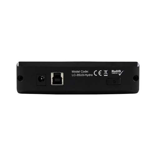 LC-Power LC-35U3-Hydra, ext. 3,5-SATA-Festplattengehäuse USB 3.0, Alu, schwarz