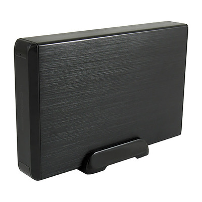 LC-Power LC-35U3-Hydra, externes 3,5-SATA-Festplattengehuse USB 3.0, Alu, schwarz