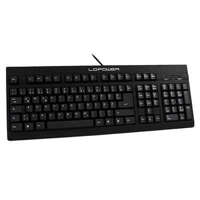 LC-Power LC-KEY-902DE, Standard Office-Tastatur DE, USB, schwarz LC-Power LC-KEY-902DE, Standard Office-Tastatur DE, USB, schwarz