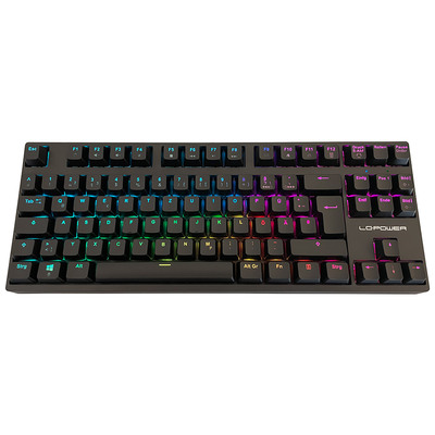 LC-Power LC-KEY-MECH-2-RGB-C-W Mechanische Gaming Tastatur DE, Funk + BT + USB, schwarz LC-Power LC-KEY-MECH-2-RGB-C-W Mechanische Gaming Tastatur DE, Funk + BT + USB, schwarz