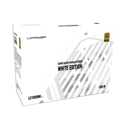 LC-Power LC1000MW V3.1, ATX-Netzteil Super Silent Modular, 1000W, 80 PLUS GOLD