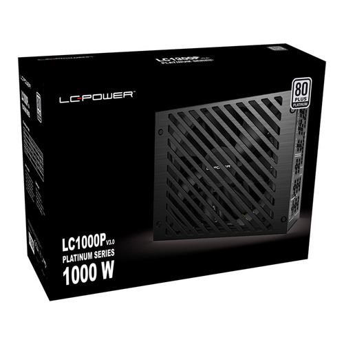 LC-Power LC1000P V3.0, ATX-Netzteil Platinum Serie, 1000W, 80 PLUS PLATINUM