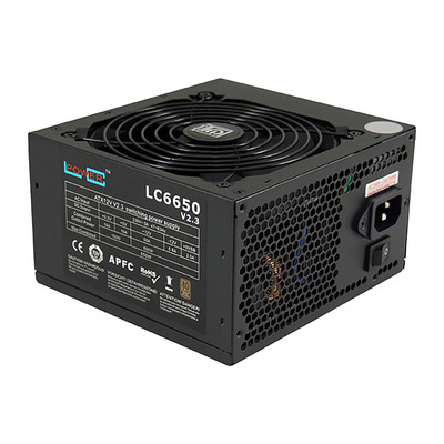 LC-Power LC6650 V2.3, ATX-Netzteil Super-Silent-Serie, 650W, 80 Plus Bronze (Produktbild 1)