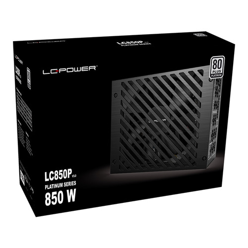 LC-Power LC850P V3.0, ATX-Netzteil Platinum Serie, 850W, 80 PLUS PLATINUM