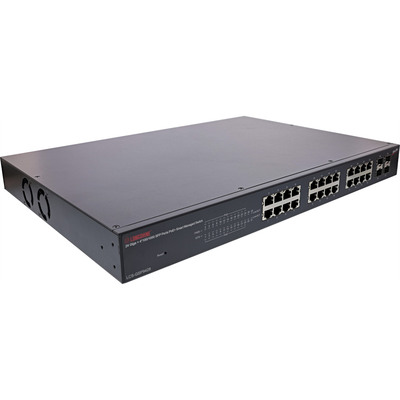 Longshine LCS-GSP9428 Gigabit PoE+ Switch, 24-Port Managed, 19,+ 4 SFP-Ports