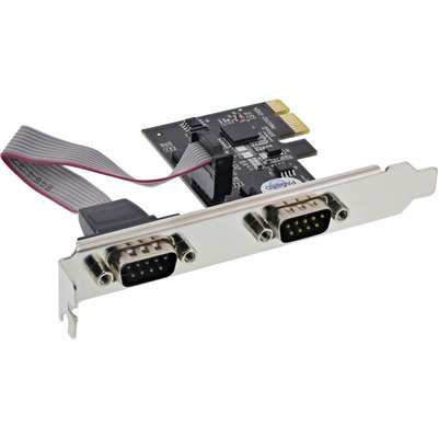 Longshine Schnittstellenkarte, 2 Port seriell, PCI Express I/O Card, LCS-6321M (Produktbild 1)