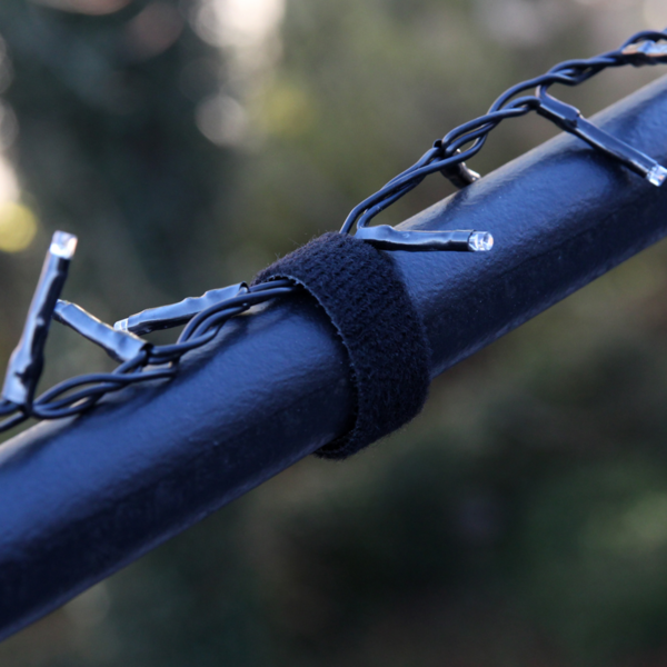 LTC ROLL STRAP Doppelseitige Klettbandrolle -- 25m schwarz