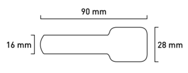 LTC WALL STRAPS Selbstklebende Klettkabelhalter -- 10 Stück Set schwarz
