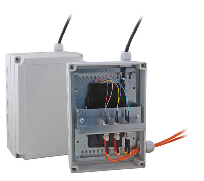 LWL Spleißbox Gehäuse IP66, grau --