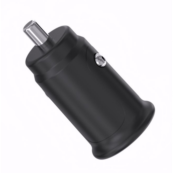 Mini Autoladegerät 2x USB-A Buchse, 24Watt 5V/2.4A schwarz