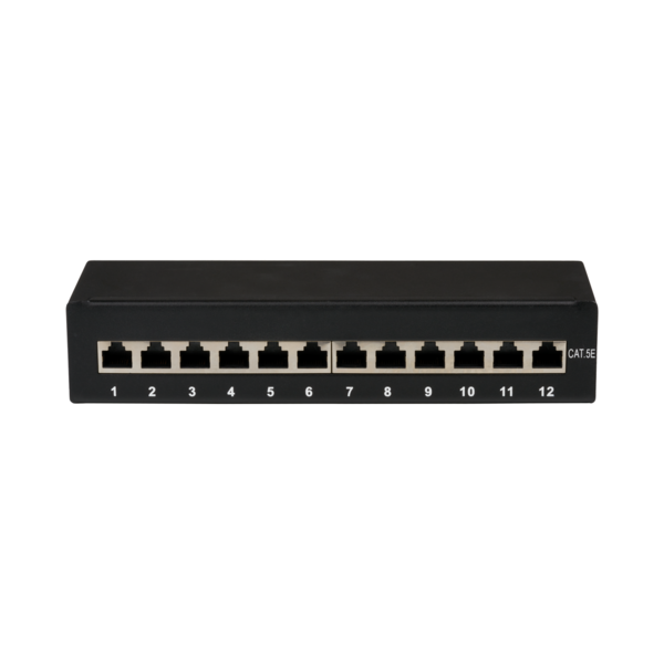 Mini-Patchpanel STP 12xRJ45 Cat.5e, 10