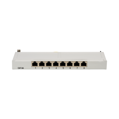 Mini-Patchpanel STP 12xRJ45 Cat.6A, 10