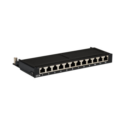 Mini-Patchpanel STP 12xRJ45 Cat.6A, 10