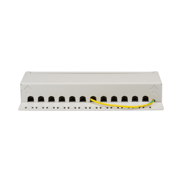 Mini-Patchpanel STP 12xRJ45 Cat.6A, 10