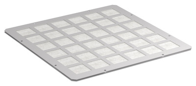 Modul mit Filtermatte, Öffnung A -- RAL7035, für PRO Modul mit Filtermatte, Öffnung A -- RAL7035, für PRO