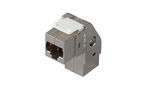 Modular-Adapter Cat.6A STP,RJ45 Buchse/Buchse 90°, 1:1 Modular-Adapter Cat.6A STP,RJ45 Buchse/Buchse 90°, 1:1