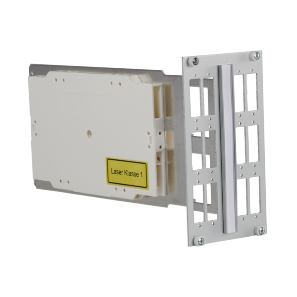 Moduleinschub 3HE/14TE für 12 x SC -- Duplex, unbestückt