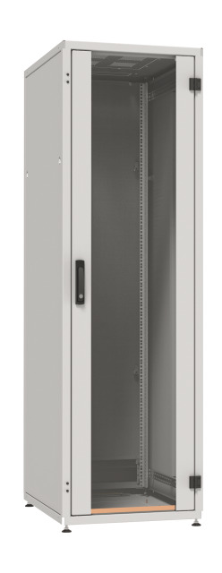 Netzwerkschrank PRO 24HE, 600x800 mm, RAL7035, Fronttür Glas 1-tlg., Rücktür Stahl 1-tlg. 2 x VR Netzwerkschrank PRO 24HE, 600x800 mm, RAL7035, Fronttür Glas 1-tlg., Rücktür Stahl 1-tlg. 2 x VR