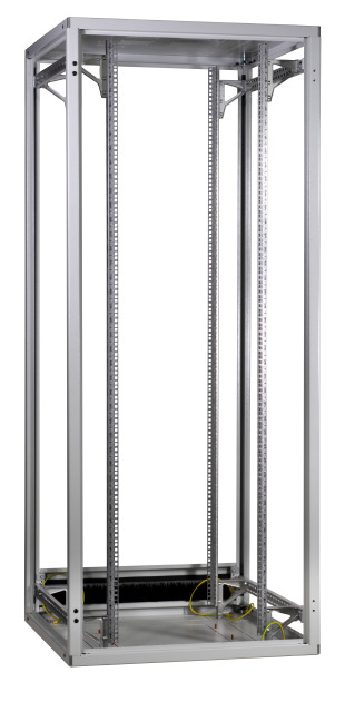 Netzwerkschrank PRO 24HE, 800x800 mm, RAL7035, Modular = ohne Türen u. SW Netzwerkschrank PRO 24HE, 800x800 mm, RAL7035, Modular = ohne Türen u. SW