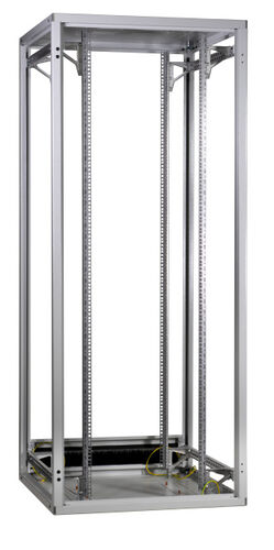 Netzwerkschrank PRO 42HE, 600x800 mm, RAL7035, Modular = ohne Türen u. SW Netzwerkschrank PRO 42HE, 600x800 mm, RAL7035, Modular = ohne Türen u. SW
