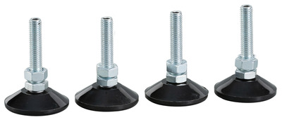 Nivellierfüße für Schrankserie OFFICE -- und Wandgehäuse, 4 Stk. M8 Nivellierfüße für Schrankserie OFFICE -- und Wandgehäuse, 4 Stk. M8