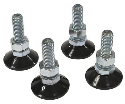 Nivellierfüße M12, Set a 4 Stück, für -- PRO Nivellierfüße M12, Set a 4 Stück, für -- PRO