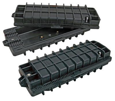 Outdoormuffe,IP 68,Kabelstärke 10-25mm -- für 48 Fasern Outdoormuffe,IP 68,Kabelstärke 10-25mm -- für 48 Fasern