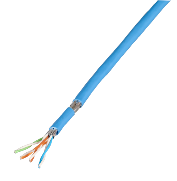 Patchkabel Cat.7 PiMF UC900MHz FLEX SS26 4P,  -- Dca, blau