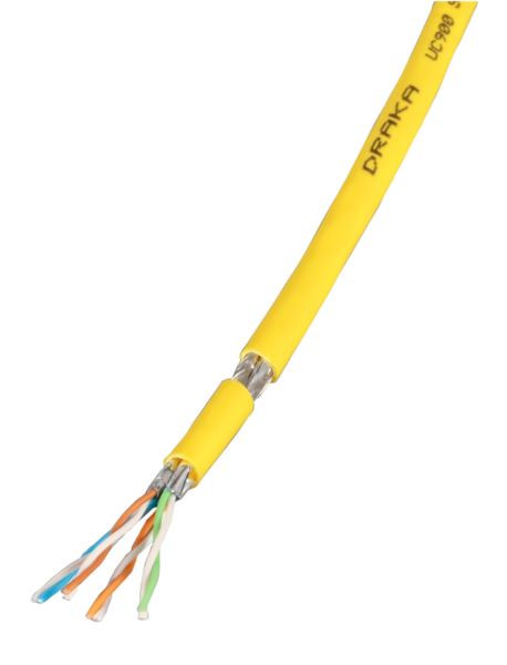 Patchkabel Cat.7 PiMF UC900MHz FLEX SS26 4P,  -- Dca, gelb