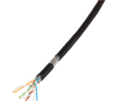 Patchkabel Cat.7 PiMF UC900MHz FLEX SS26 4P,  -- Dca, grün, 100 M