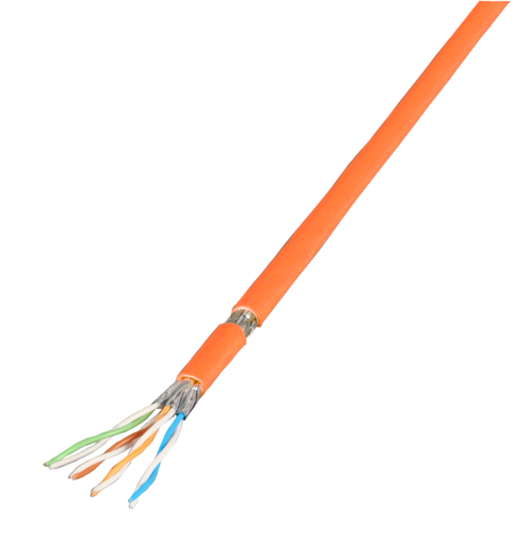 Patchkabel Cat.7 PiMF UC900MHz FLEX SS26 4P,  -- Dca, orange
