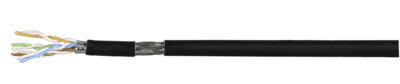 Patchkabel Cat.7 PiMF UC900MHz FLEX SS26 4P,  -- Dca, rot