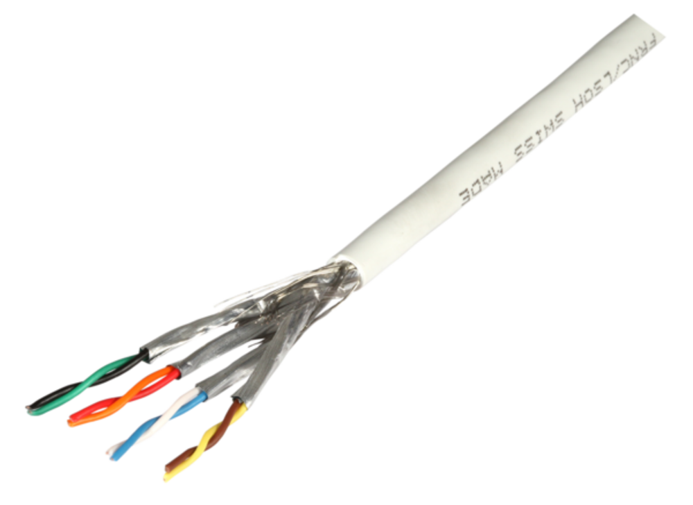 Patchkabel  CU 7702 flex TC 4P AWG26/7 CPR Dca, Cat.7, 862MHz, grün - 1 VPE = 1000 Stï¿½ck Patchkabel