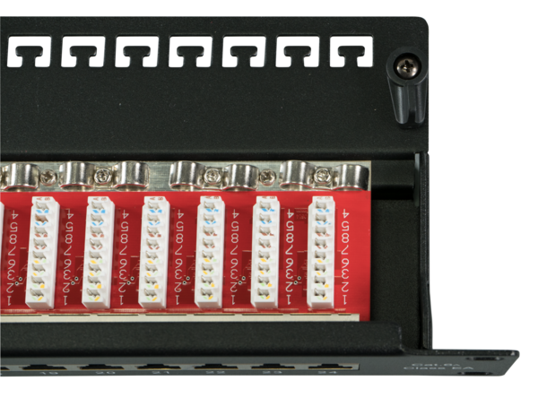 Patchpanel STP 24xRJ45 Cat.6A, 19