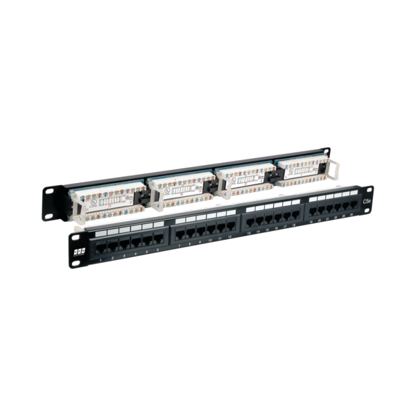 Patchpanel UTP 24xRJ45 Cat.6, 19