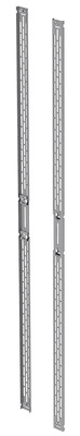 PDU-Schiene 42HE, RAL9005, für PRO --