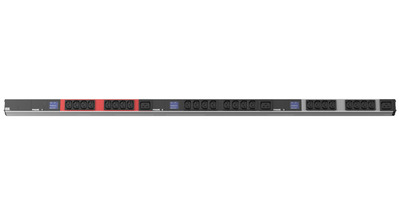PDU Vertikal BN500 24xC13 3xC19 400V 16A -- mit Leistungsmessung (Display) PDU Vertikal BN500 24xC13 3xC19 400V 16A -- mit Leistungsmessung (Display)