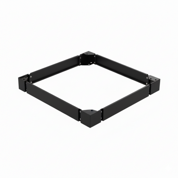 PEL Sockel für 800x1000mm,  -- H=100mm, voll, RAL9005