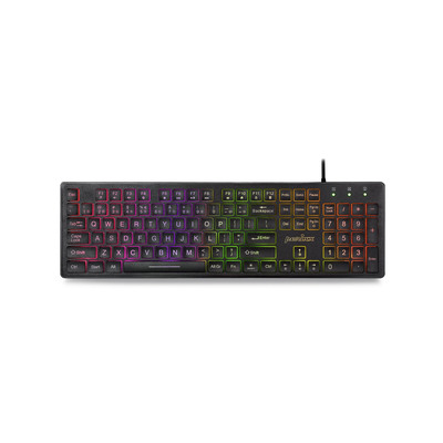 Perixx PERIBOARD-317RGB, US, beleuchtete Tastatur, kabelgebunden, schwarz Perixx PERIBOARD-317RGB, US, beleuchtete Tastatur, kabelgebunden, schwarz