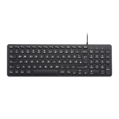 Perixx PERIBOARD-333B DE, Kompakt-Tastatur, USB kabelgebunden, Hintergrundbeleuchtung, schwarz Perixx PERIBOARD-333B DE, Kompakt-Tastatur, USB kabelgebunden, Hintergrundbeleuchtung, schwarz