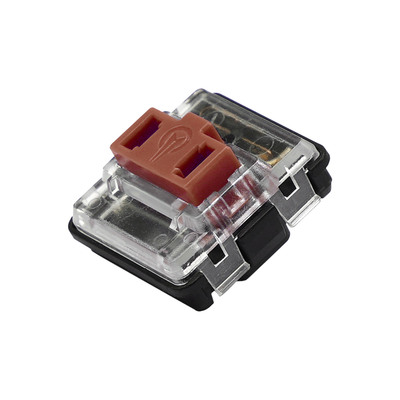 Perixx PERIBOARD-335 DE BR, ergonomische mechanische Tastatur (braune Schalter)