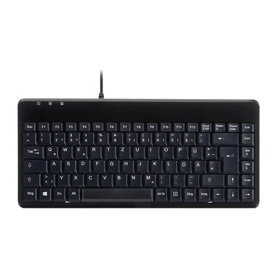 Perixx PERIBOARD-409 H, DE, Mini USB-Tastatur, 2 Hubs, schwarz Perixx PERIBOARD-409 H, DE, Mini USB-Tastatur, 2 Hubs, schwarz