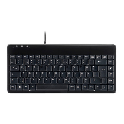 Perixx PERIBOARD-409 U, DE, Mini USB-Tastatur, schwarz Perixx PERIBOARD-409 U, DE, Mini USB-Tastatur, schwarz