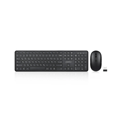 Perixx PERIDUO-610 B, DE, Tastatur- und Maus-Set, kabellos, schwarz