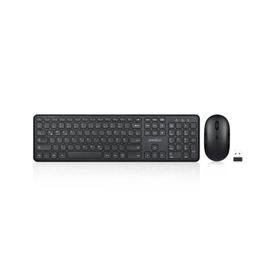 Perixx PERIDUO-610 B, DE, Tastatur- und Maus-Set, kabellos, schwarz Perixx PERIDUO-610 B, DE, Tastatur- und Maus-Set, kabellos, schwarz